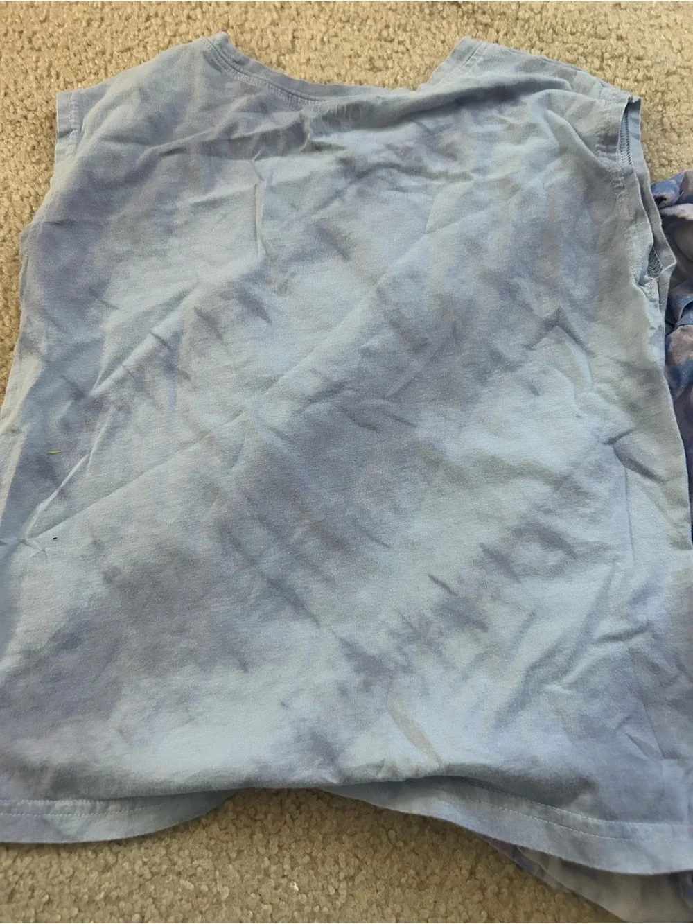 lot of 2 girl’s purple summer tops size 8